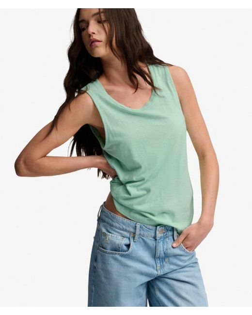 Superdry Green & Co Scoop Neck Tank