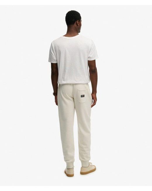 Superdry White & Co Essential Logo Half Brushed joggers for men