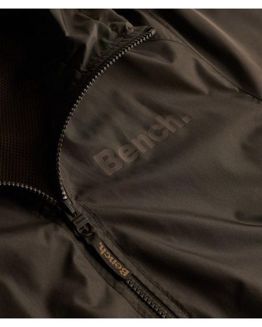 Superdry Blue Bench X & Co Bench Hooded Shell Bomber Jacket