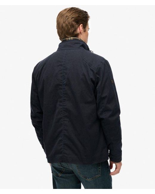Superdry Black & Co The Merchant Store - Wax Racer Jacket for men