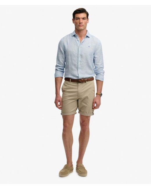 Superdry Blue & Co Premium Regular Chino Shorts for men