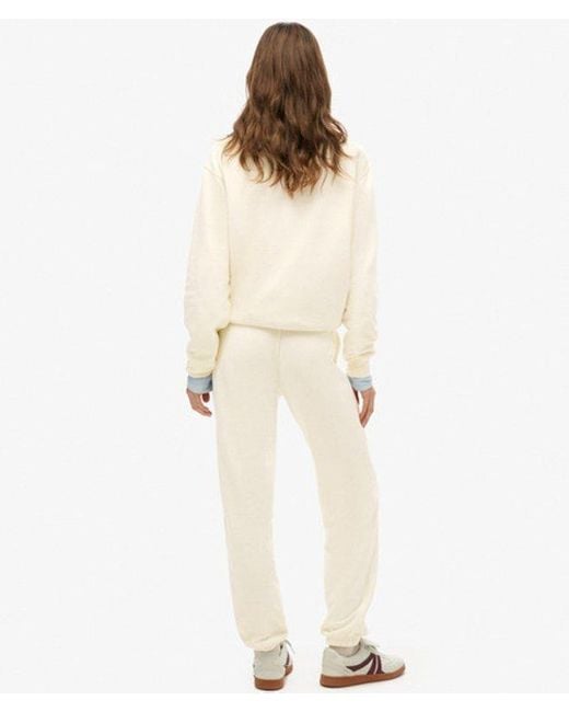 Superdry White & Co Athletic Essential Boyfriend joggers