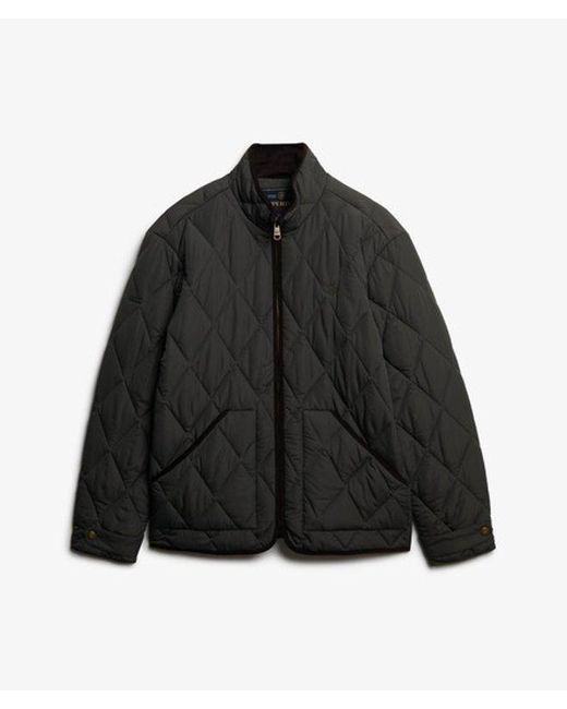 Superdry Gray & Co Quilted Estate Liner Jacket for men