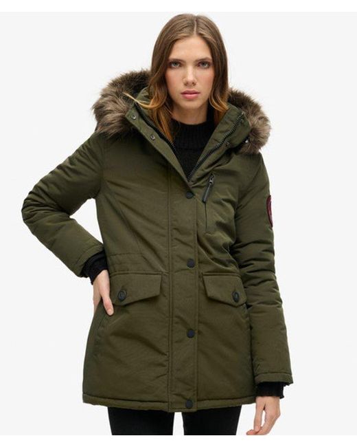Superdry Black & Co Everest Parka Coat