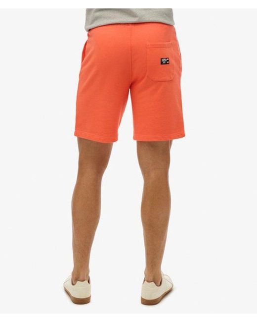 Superdry Red & Co Essential Logo Jersey Shorts for men