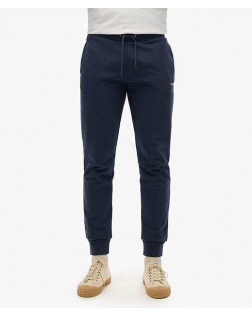 Superdry Blue & Co Plain joggers for men