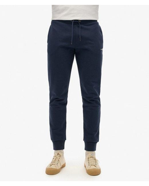 Superdry Blue & Co Plain joggers for men