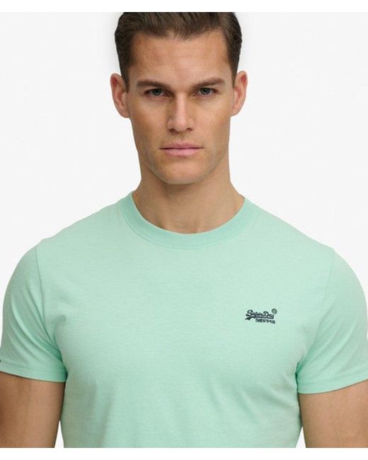 Superdry Green & Co Essential Logo T-shirt for men
