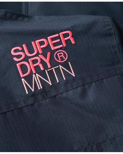 Superdry Blue Mountain Windbreaker Jacket