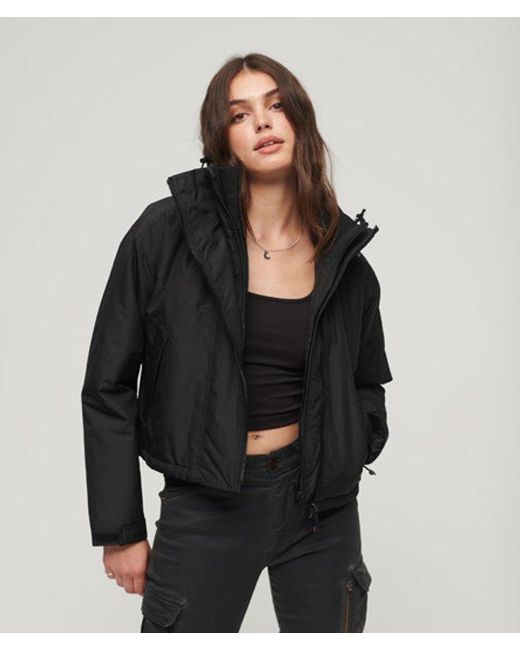 Veste code sd-windcheater Superdry en coloris Black