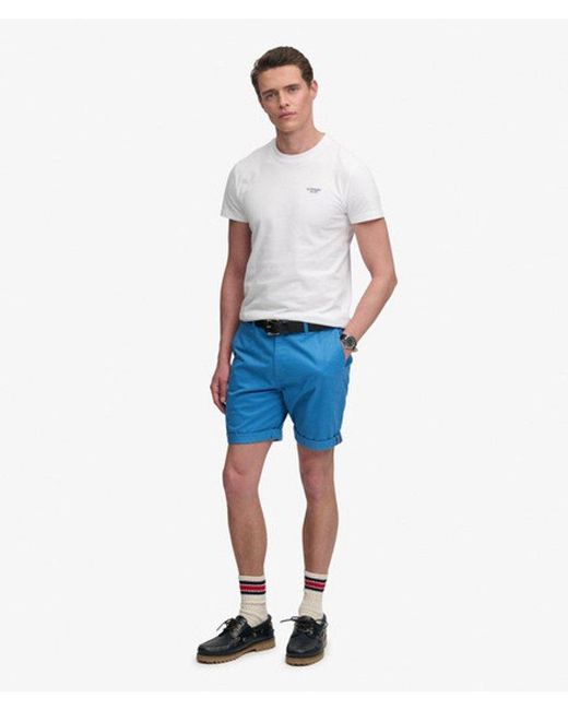 Superdry Blue & Co Premium Regular Chino Shorts for men