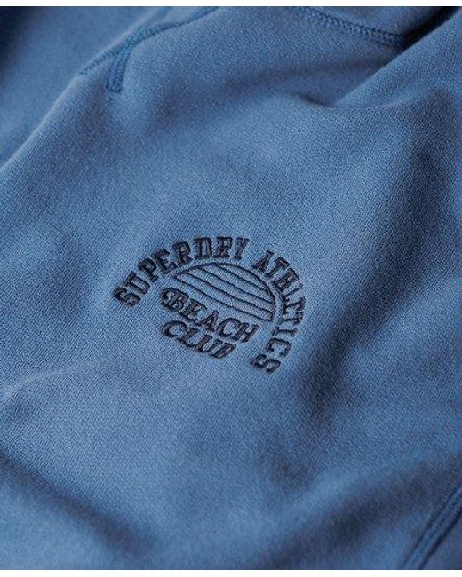 Superdry Blue Athletic Essentials Hoodie