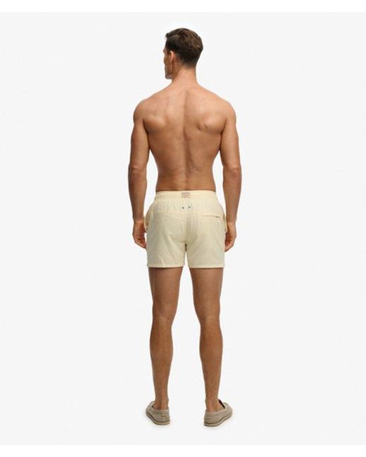 Superdry Blue & Co Embroidered Logo 15- Inch Swim Shorts for men