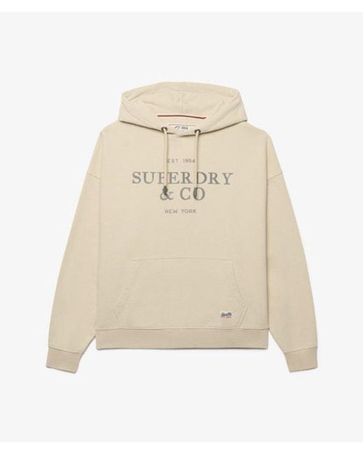 Superdry Natural Luxe Casual Relaxed Hoodie