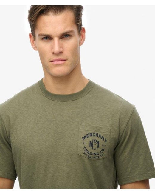 Superdry Green & Co The Merchant Store - Graphic T-shirt for men
