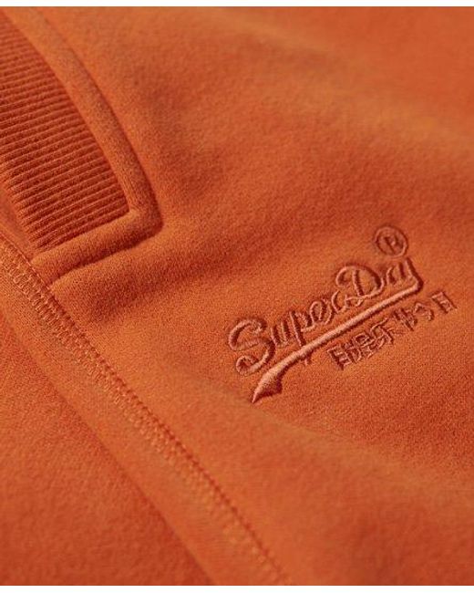 Superdry Essential joggingbroek Met Logo in het Orange voor heren