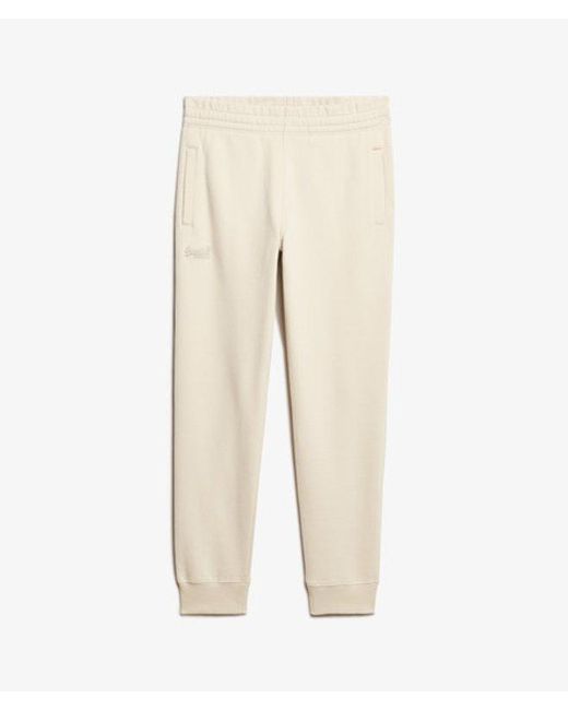 Superdry Blue Essential Logo Joggers for men