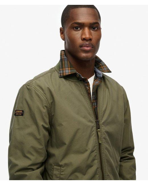 Superdry Green & Co Lightweight Ma1 Bomber Jacket for men