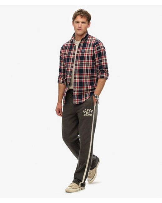Superdry Natural & Co Athletic Essentials Straight joggers for men