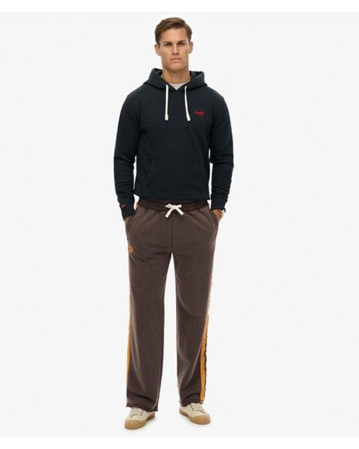 Superdry Black & Co Athletic Fives joggers for men