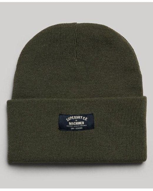 Superdry Green Classic Knitted Beanie