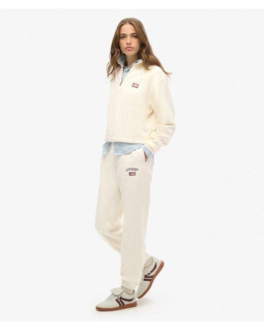 Superdry White & Co Athletic Essential Boyfriend joggers