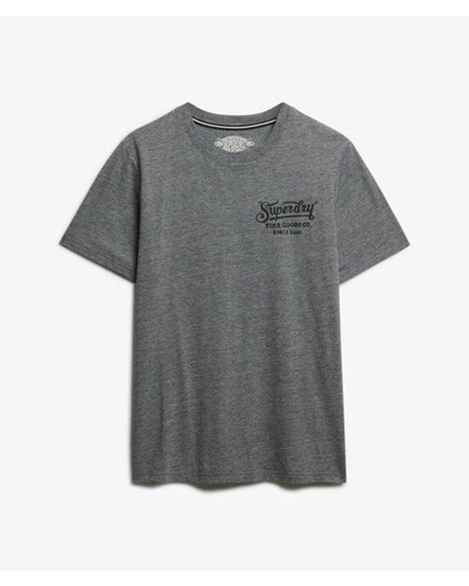 Superdry Gray & Co Outdoor Co T-shirt for men
