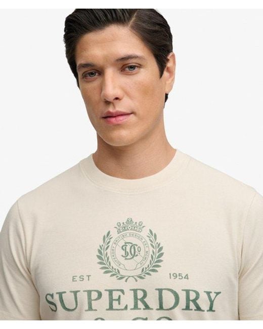 Superdry Natural & Co 1954 Company Relaxed T-shirt for men
