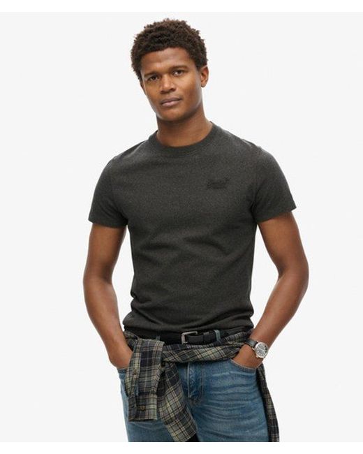 Superdry Black & Co Essential Logo T-shirt for men