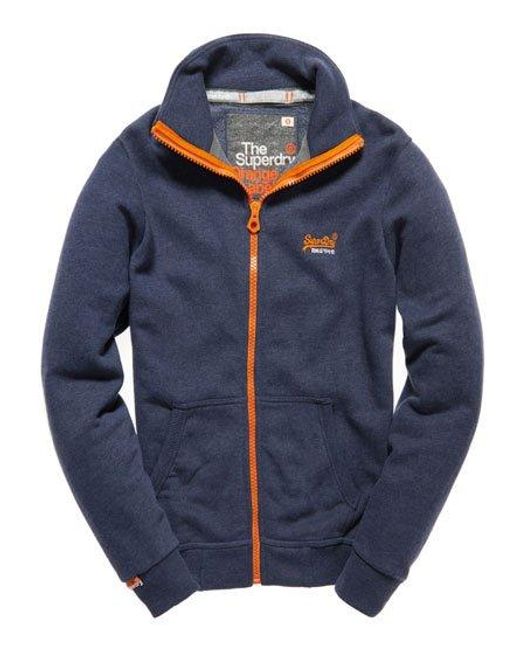 Superdry Blue Label Track Top Princeton Marl for men