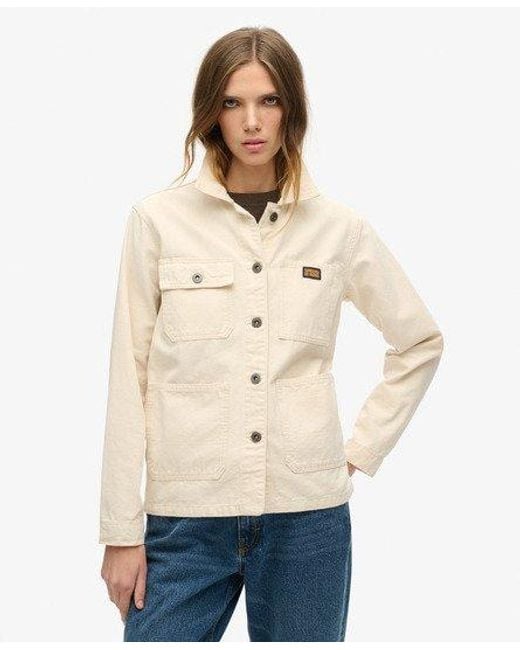 Superdry Natural Organic Cotton Vintage Chore Jacket