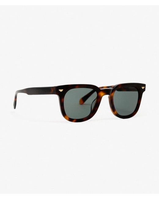 Femme Lunettes De Soleil Rétro Carrées Taille: 1Taille Superdry en coloris Black