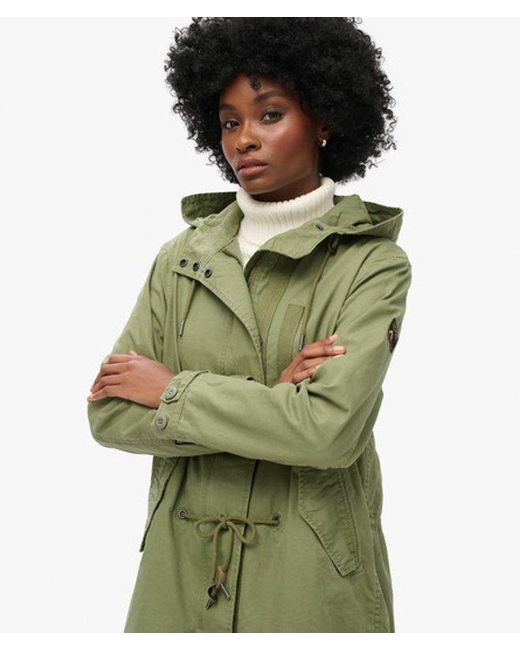 Superdry Green & Co Fully Lined Vintage Field Parka