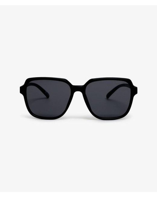 Superdry Oversized Vierkante Zonnebril in het Black