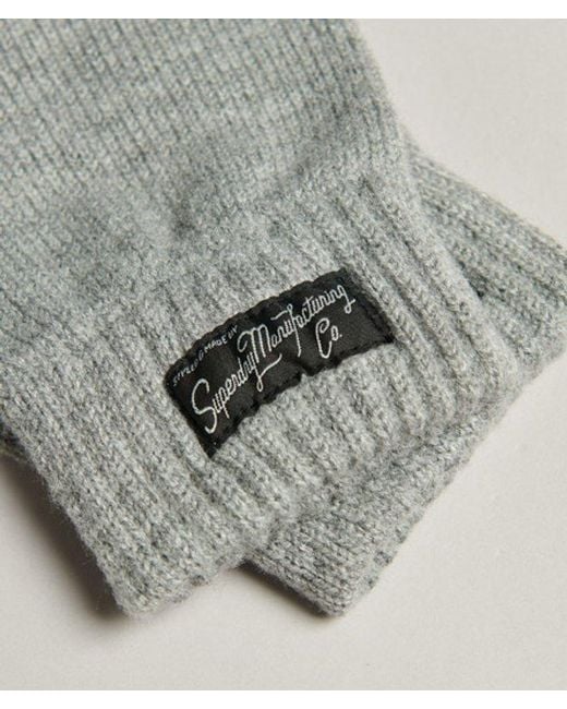 Superdry Gray & Co Essential Logo Gloves