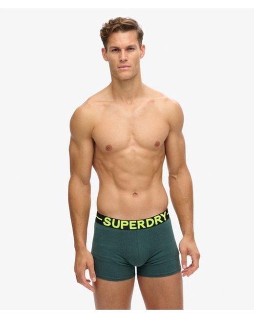Superdry Green & Co Boxer Triple Pack for men