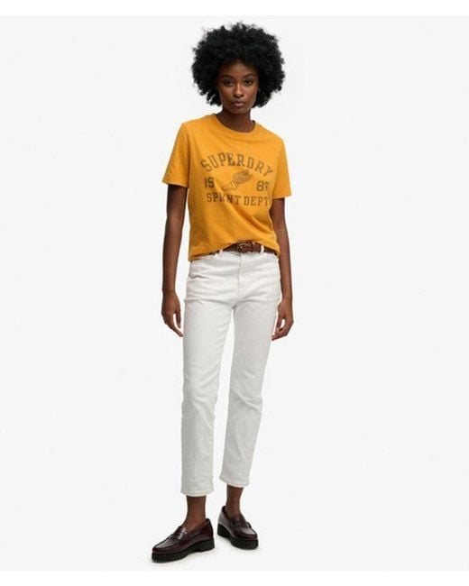 Superdry Metallic & Co Vintage Prep T-shirt