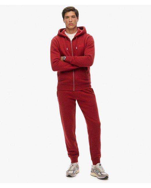 Superdry Red & Co Vintage Logo Embroide for men