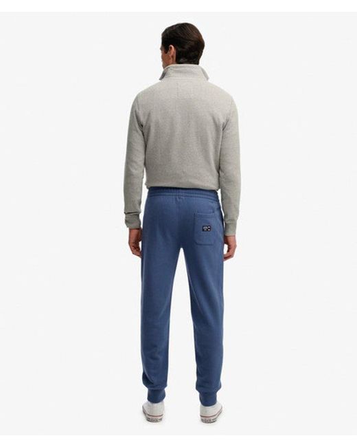 Superdry Blue & Co Essential Logo Half Brushed joggers for men