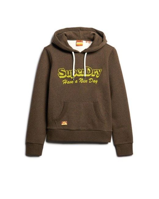 Superdry Gray & Co Archive Graphic Hoodie