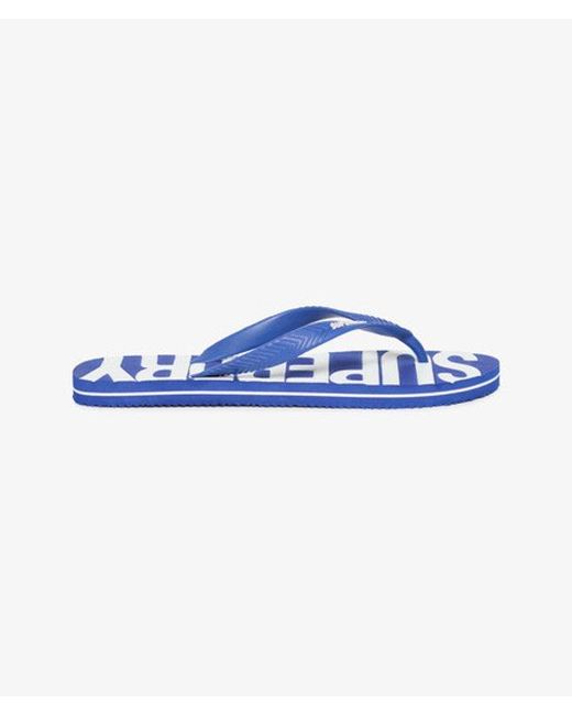 Superdry Blue & Co Vintage Flip Flops for men