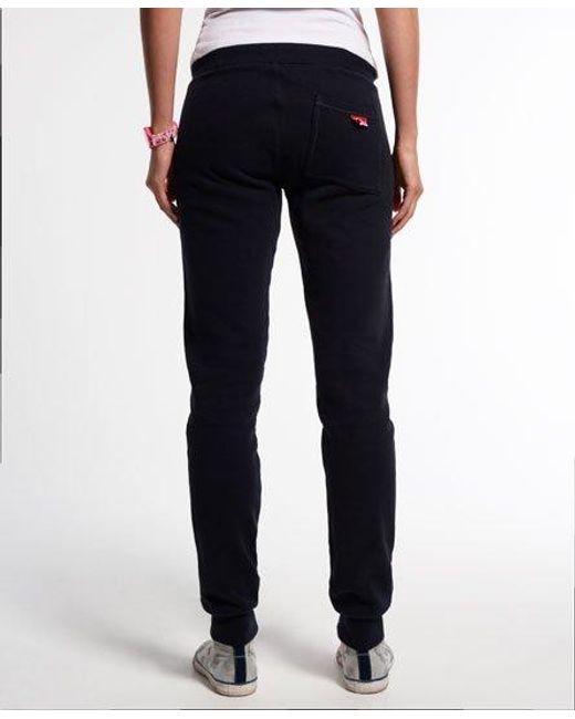 Superdry Blue Track & Field 72 Joggers Eclipse