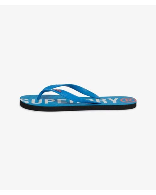 Superdry Blue & Co Core Essential Flip Flops for men