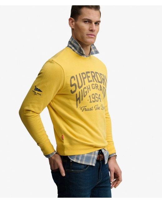 Superdry Yellow & Co Coastal Relaxed Sweatshirt for men