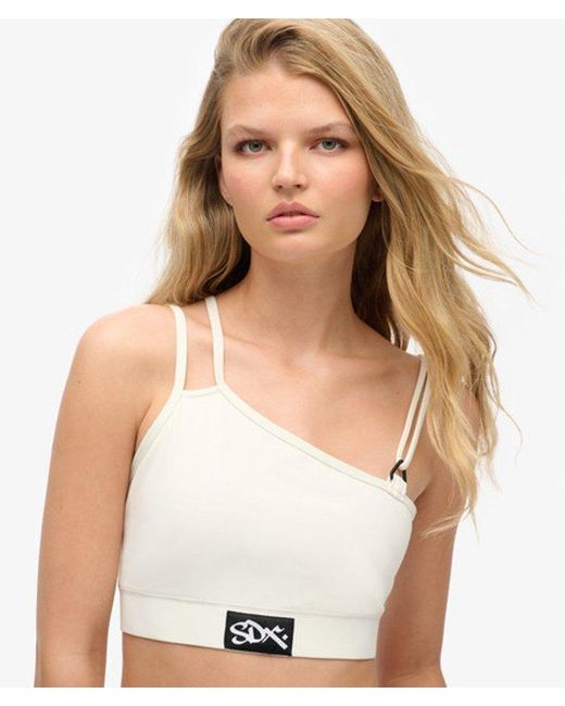 Superdry Blue & Co Limited Edition Sdx Sesh Crop Top