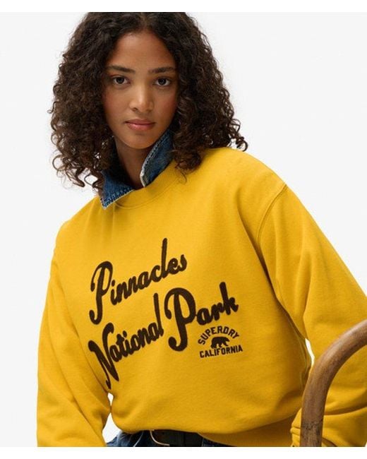 Superdry Yellow & Co Lo-fi Outdoor Loose Sweatshirt