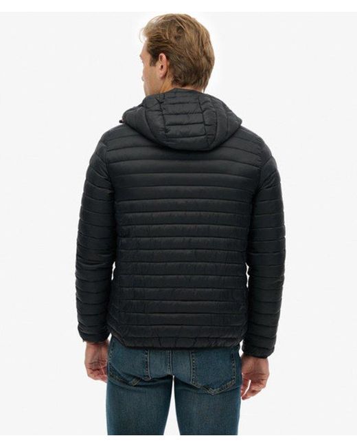 Superdry Blue & Co Hooded Fuji Lite Jacket for men