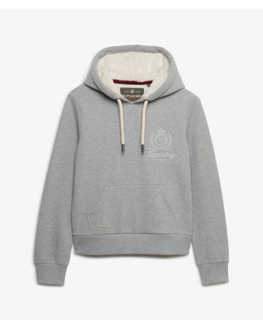 Superdry Gray & Co Finest Goods Relaxed Hoodie