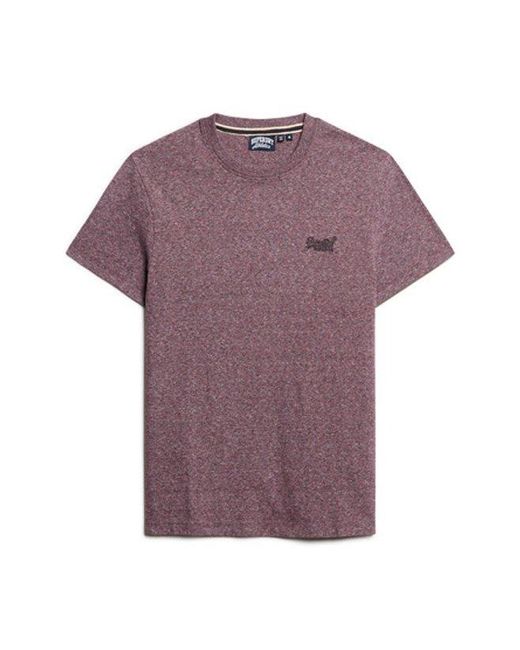 Superdry Blue & Co Essential Logo T-shirt for men