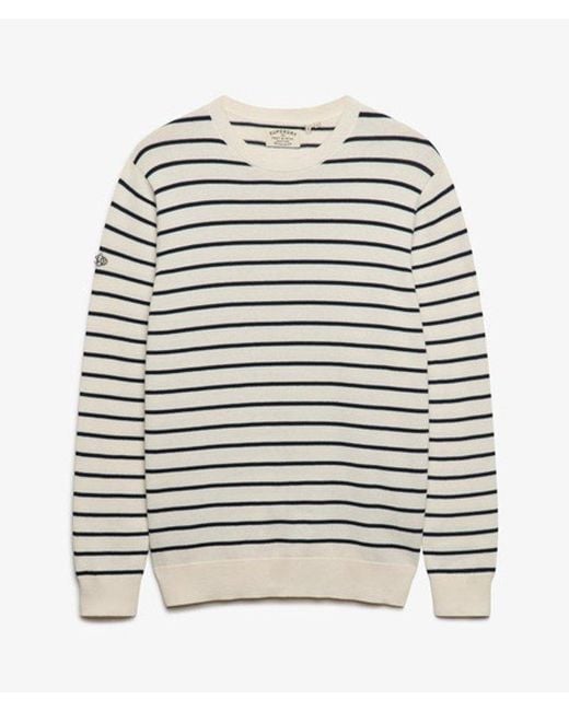 Superdry Natural & Co The Merchant Store - Breton Jumper for men